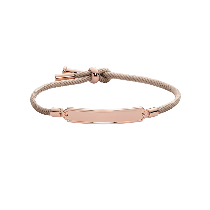 Vitamin Sea Gravur Armband Roségold Sand