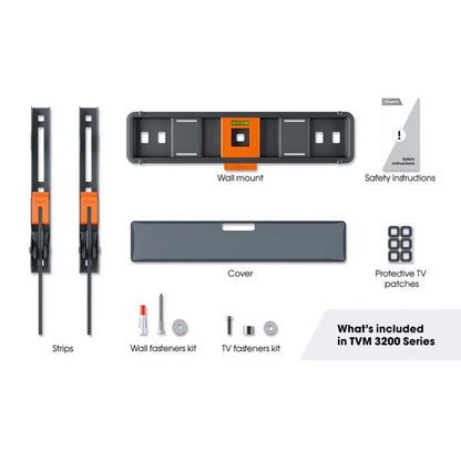 Vogels Comfort TVM 3205 Fixed TV Wall Mount for TVs from 19 to 50 inches Black