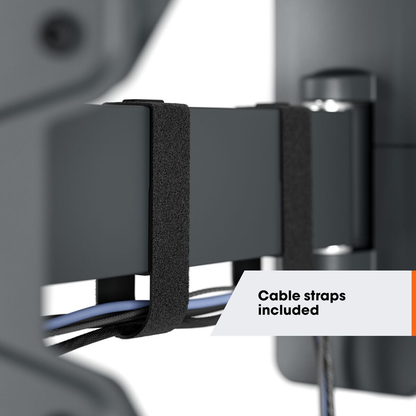 Vogels Quick TVM 1245 Full-Motion TV Wall Mount for TVs from 19 to 43 inches Black