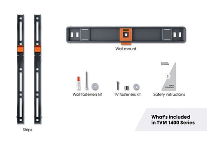 Vogels Quick TVM 1405 Fixed TV Wall Mount for TVs from 32 to 77 inches Black