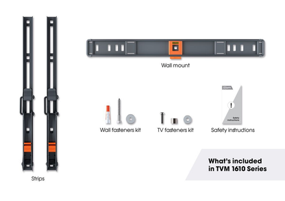 Vogels Quick TVM 1615 Tilting TV Wall Mount for TVs from 40 to 77 inches Black
