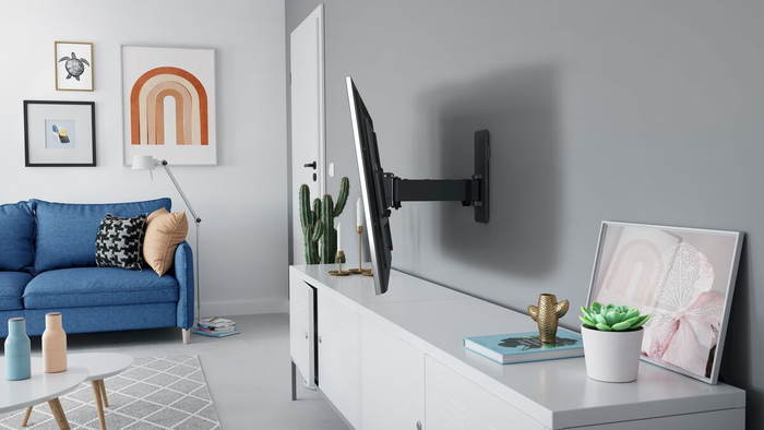 Vogels Quick TVM 1625 Full-Motion TV Wall Mount for TVs from 40 to 77 inches Black