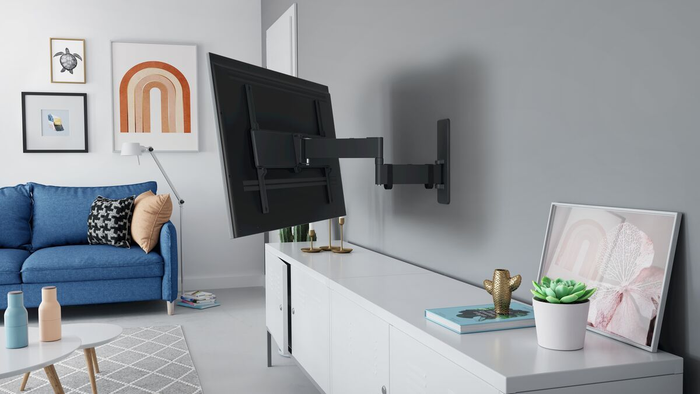 Vogels Quick TVM 1645 Full-Motion TV Wall Mount for TVs from 40 to 77 inches Black
