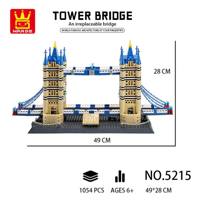 Wange Architecture The tower Bridge of LODON-England Wange