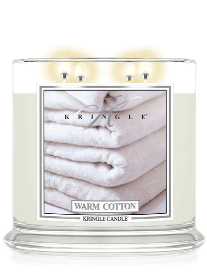 Warm Cotton Scented 4-wick Candle