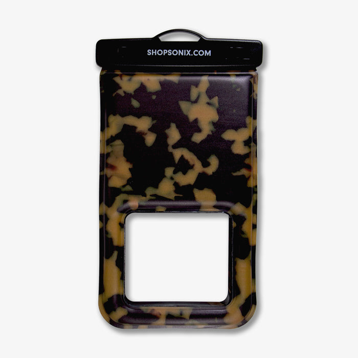 Waterproof Phone Pouch - Brown Tort