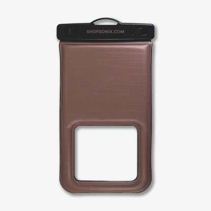 Waterproof Phone Pouch - Mocha