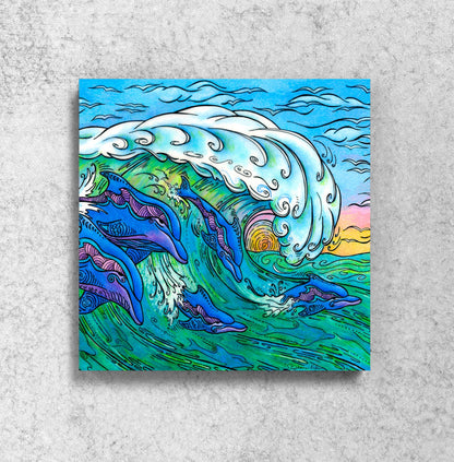 Wave Riding Magnet