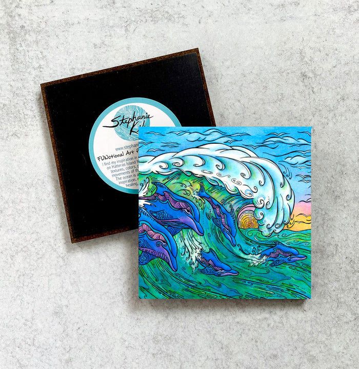 Wave Riding Magnet