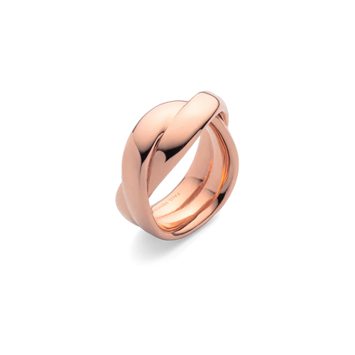Waves Duo Ring Roségold