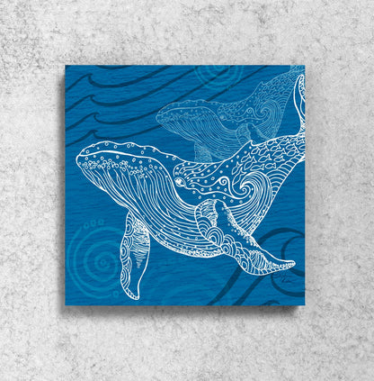 Whale One Color Magnet