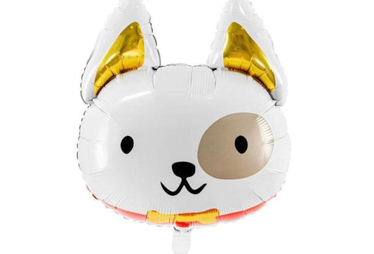 burton+burton Balloons White Dog Balloon