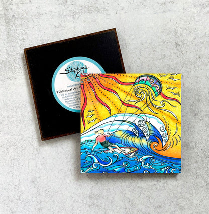 Wind And Waves Magnet