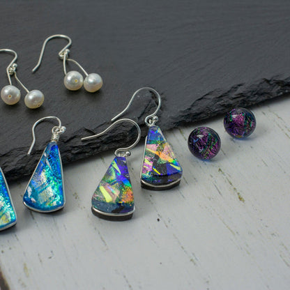 Window Waterfalls Earrings (Kaleidoscope) by Nickel Smart®