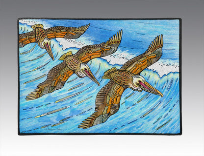 Wings over Waves Door Mat