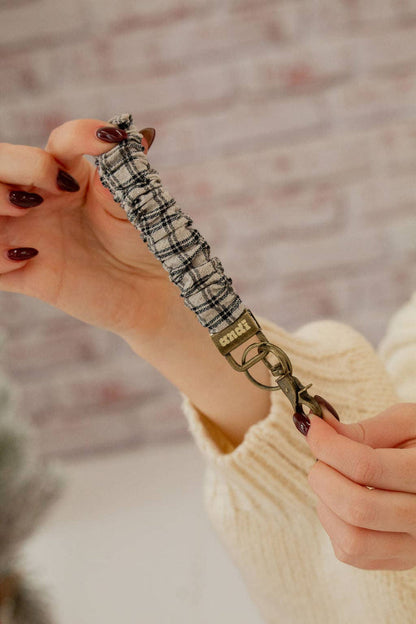 Shop Andi Wintertime Flannel Keychain
