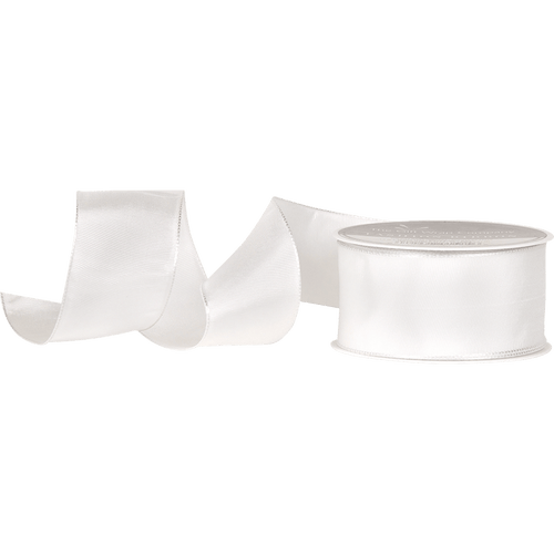 Wired Bright Ribbon in White