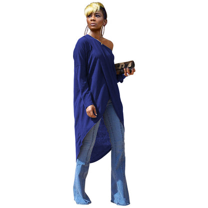 S / royal blue