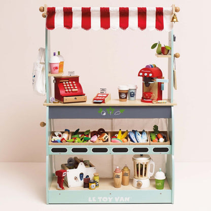 Wooden Play Food Crate, Orchard Fruit