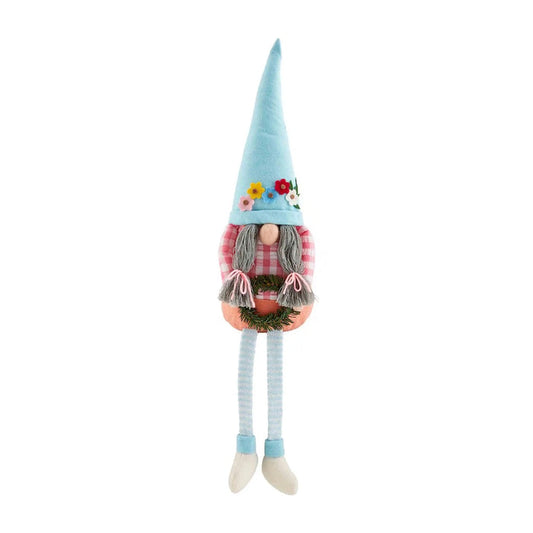 Wreath Flower Dangle Gnome