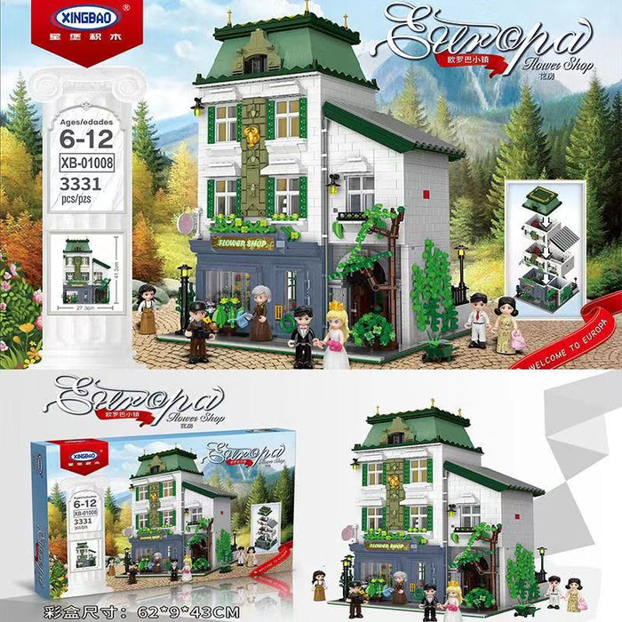 XINGBAO XB-01008 Europa Flower Room Afobrick