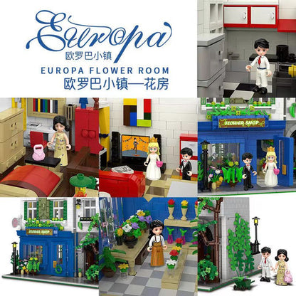 XINGBAO XB-01008 Europa Flower Room Afobrick
