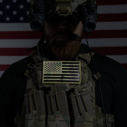 XL American Flag IR Patch