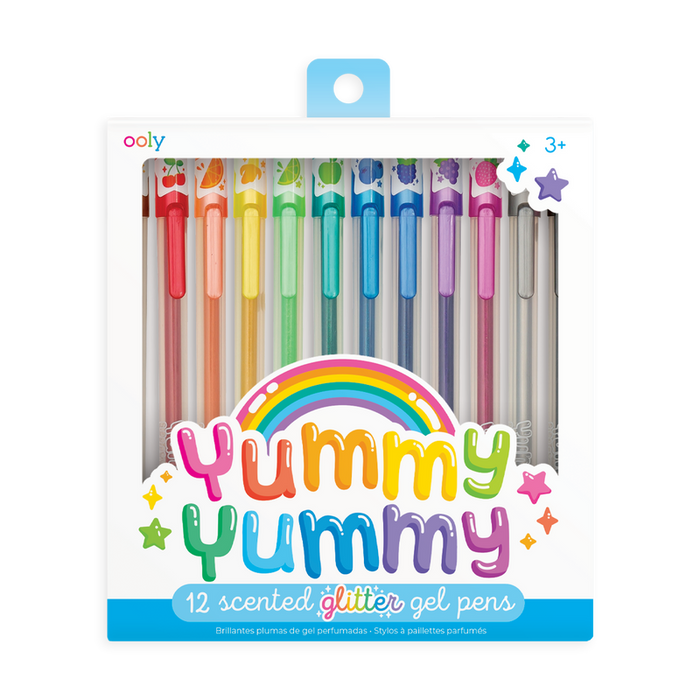 Yummy Scented Glitter Gel Pens