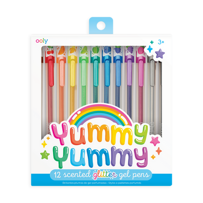 Yummy Scented Glitter Gel Pens
