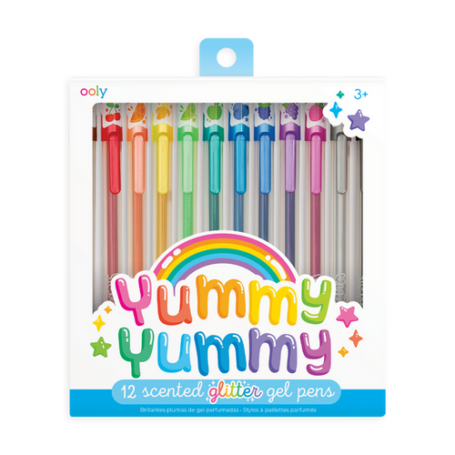 Yummy Scented Glitter Gel Pens