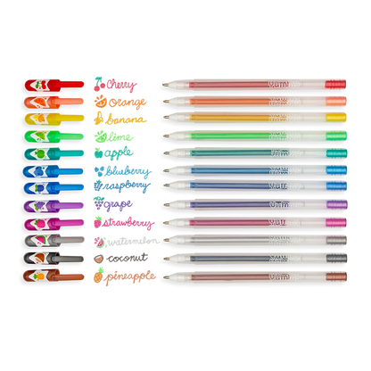 Yummy Scented Glitter Gel Pens