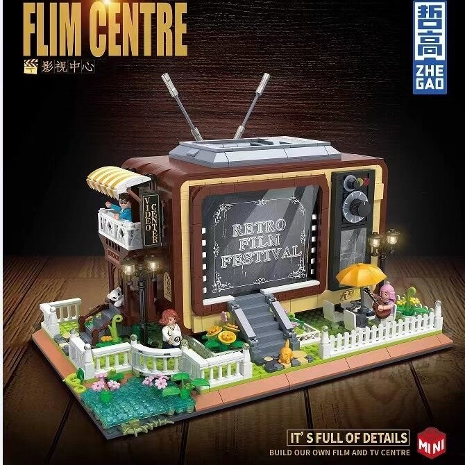 ZHEGAO DZ6018 Flim Centre Mini Brick Afobrick