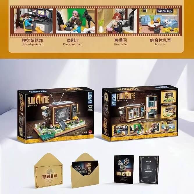 ZHEGAO DZ6018 Flim Centre Mini Brick Afobrick