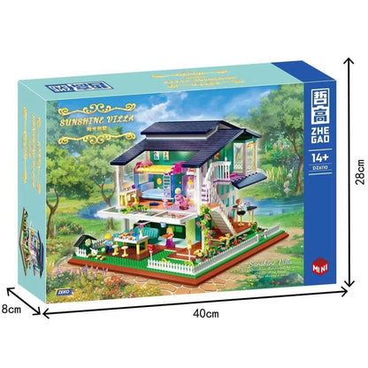 Zhegao DZ6110 Sunshine Villa Mini Brick ZHEGAO