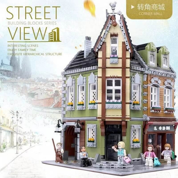 ZHEGAO QL0919 Lab and Corner Mall 3474pcs ZHEGAO