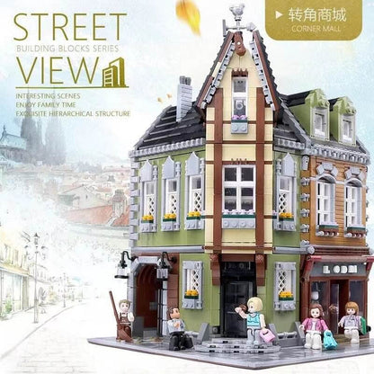 ZHEGAO QL0919 Lab and Corner Mall 3474pcs ZHEGAO