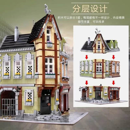 ZHEGAO QL0919 Lab and Corner Mall 3474pcs ZHEGAO
