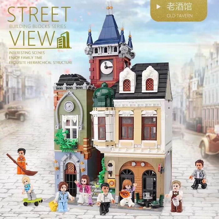 ZHEGAO QL0924 Old Town Pub 4030pcs ZHEGAO