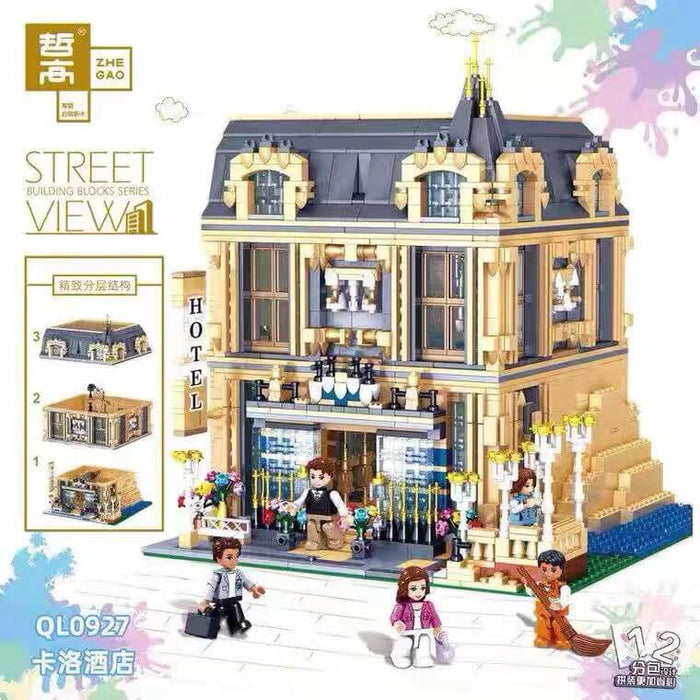 ZHEGAO QL0927 Carlo Hotel 2099PCS ZHEGAO