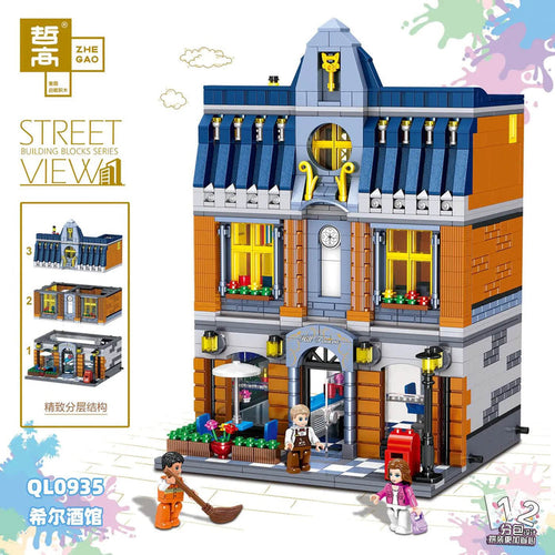 ZHEGAO QL0935 Hill Tavern 1367pcs ZHEGAO