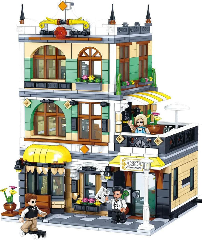 ZHEGAO QL0936 Rome Restaurants 1186pcs ZHEGAO