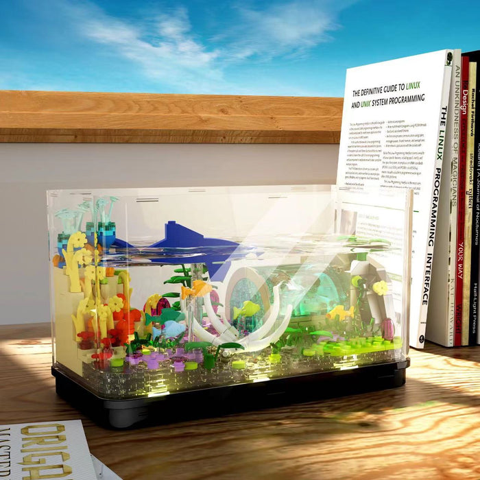 ZHEGAO Wonderful Aquarium Mini Brick Afobrick