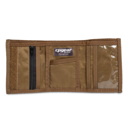 Zippered Trifold Wallet